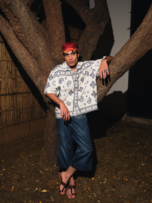 Bandana Embroidered Shirt