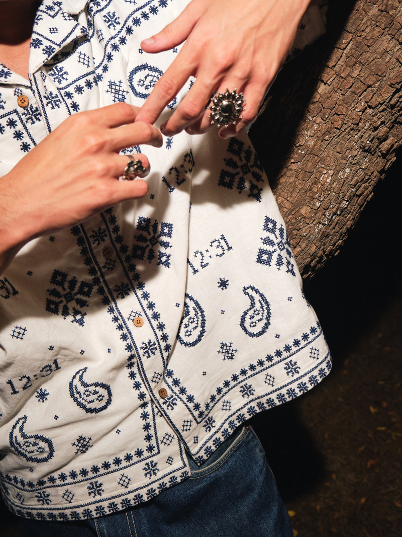 Bandana Embroidered Shirt