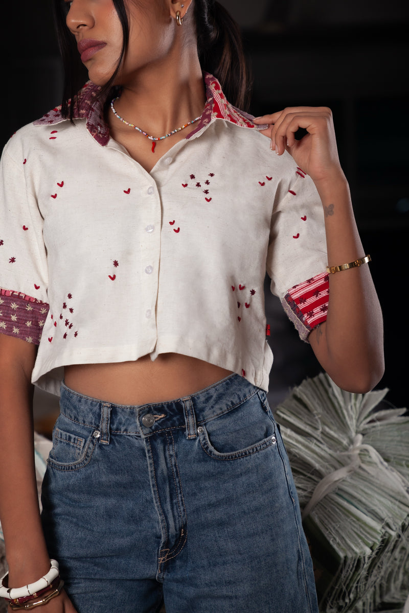Cupid Crop Shirt