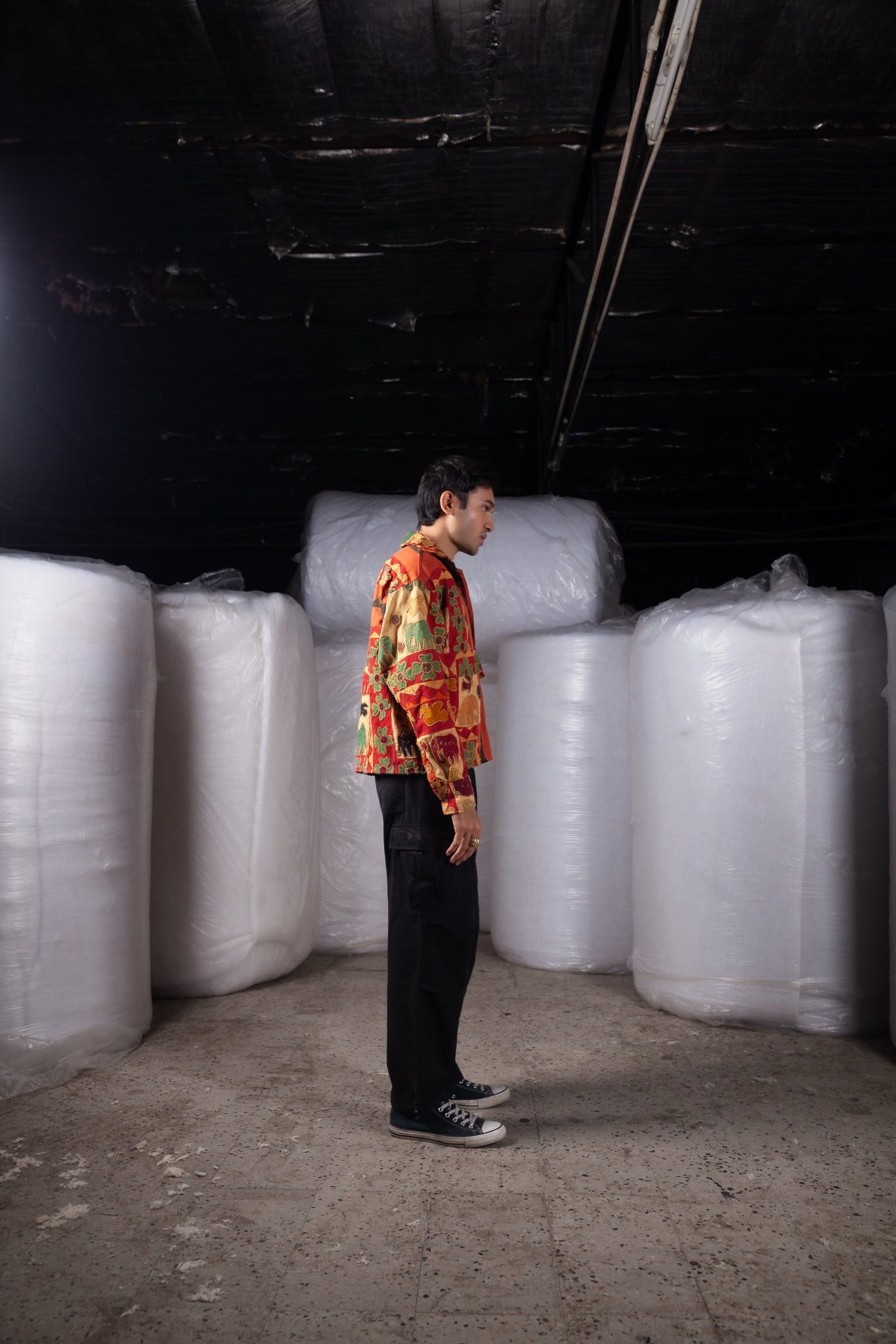 Marigold Appliqué Shacket